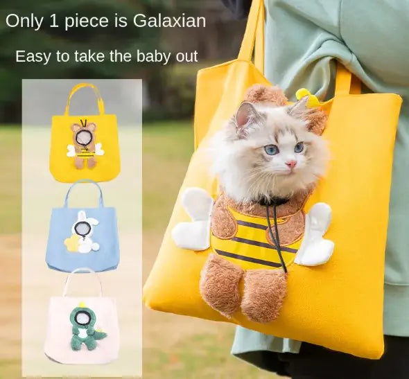 Little Bee Design Cat Dog Carrier Bags